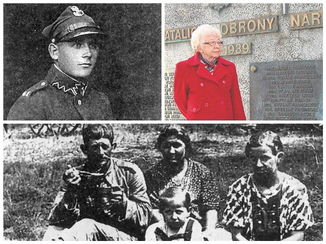 Strzelec Feliks Gajewski z zawodu był szkutnikiem. Lena Dembińska na grobie ojca w Kozłowie Biskupim. Las Gdański, 21 lipca 1939 r. Feliks Gajewski z rodziną podczas festynu zorganizowanego na zakończenie manewrów.