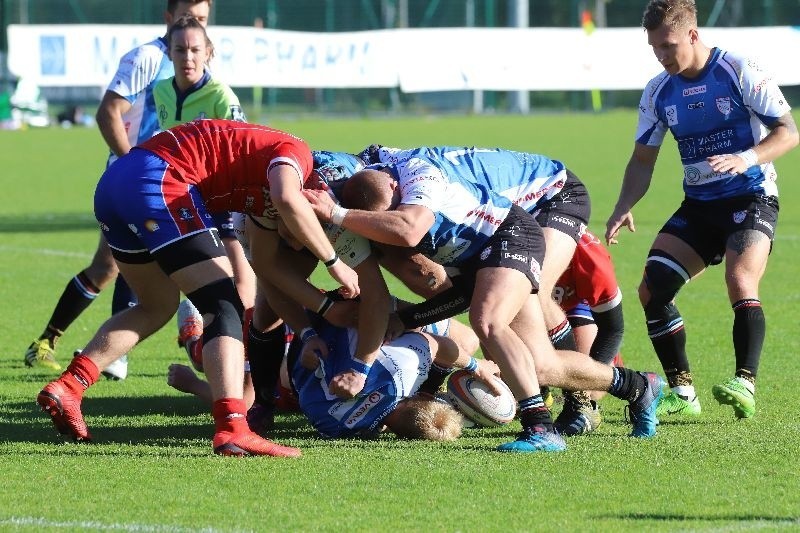 Rugby. Udany debiut Moniki w roli prowadzącej mecz ekstraligi [ZDJĘCIA]