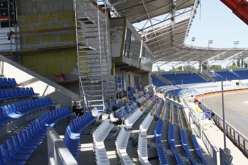Nowy stadion żużlowy w Łodzi już niemal gotowy, ale czy mecz Orła obejrzą kibice? [zdjęcia]