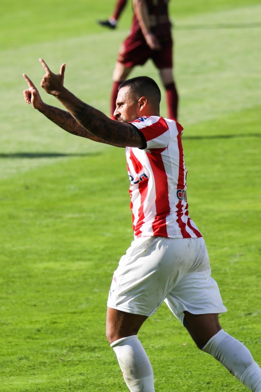 Marcos Alvarez strzelił gola w meczu Cracovia - Pogoń...