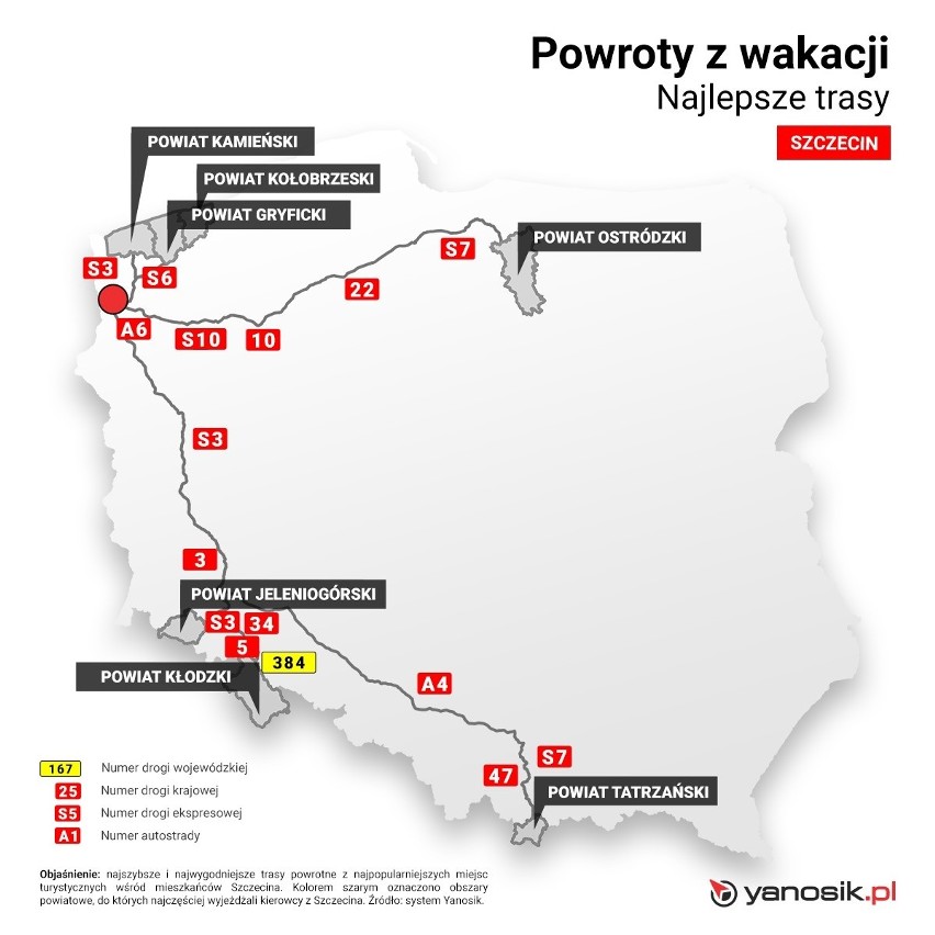 Z jakich miejsc turystycznych Polacy ruszą tłumnie do swoich...