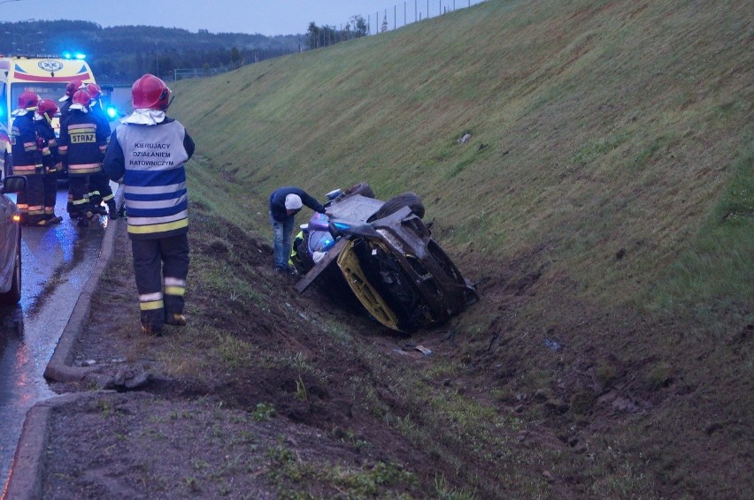 W sobotę wieczorem na obwodnicy Słupska doszło do wypadku....