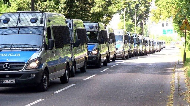 Kolumny policyjnych pojazdów będą się poruszały po kilku drogach województwa lubuskiego.