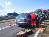 Wypadek na DK 45. Droga między Opolem a Zawadą była częściowo zablokowana
