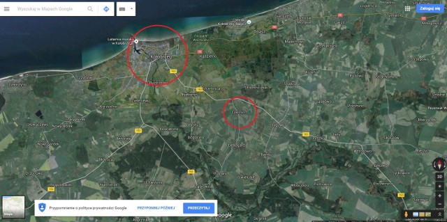 Według władz Kołobrzegu, odległość do wioski Czernin, w której miałby być nowy cmentarz komunalny, nie jest wielka.