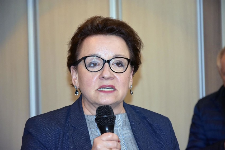 Anna Zalewska, szefowa Ministerstwa Edukacji Narodowej...