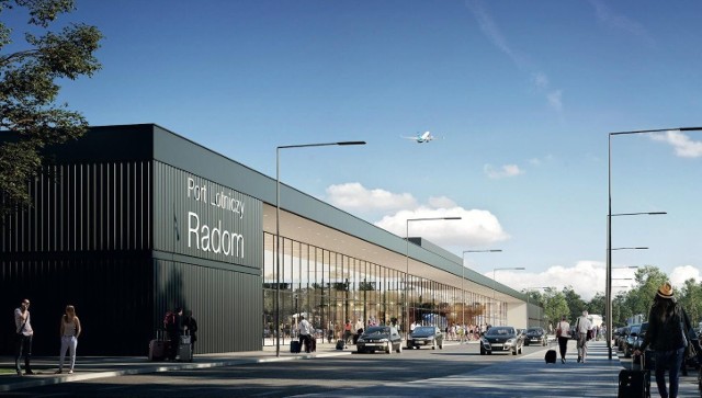 Przedsiębiorstwo Porty Lotnicze chce uruchomić lotnisko w listopadzie 2020 roku. Tak ma wyglądać nowy terminal.