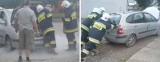 Strażacy z OSP w Lipnicy ugasili ogień, umyli auto i... odprawili turystów na wakacje (zdjęcia)