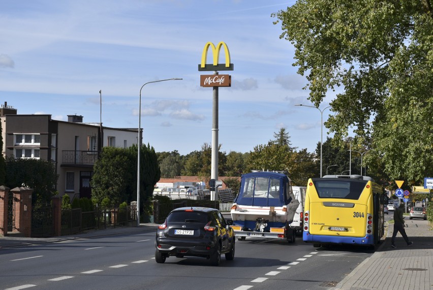 Postępy prac przy budowie restauracji McDonalds w Słupsku