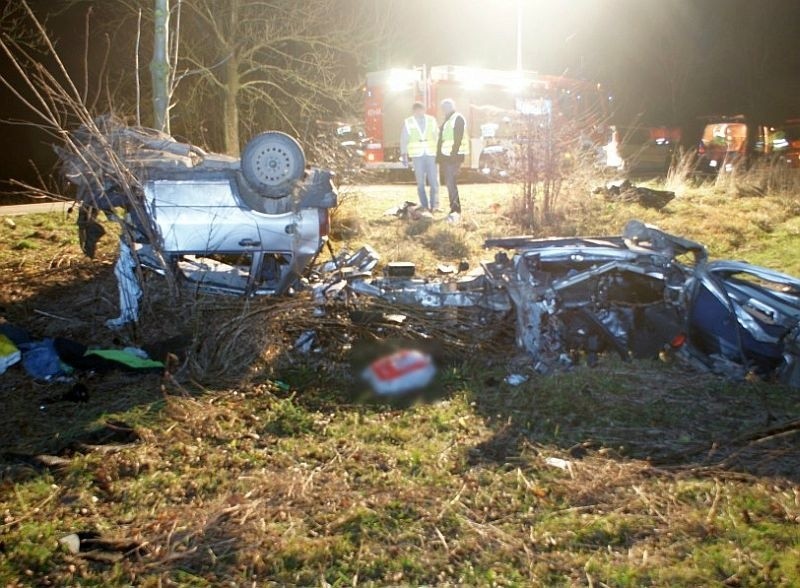 Wypadek śmiertelny na drodze do Hajnówki. Dwie osoby nie żyją (zdjęcia)