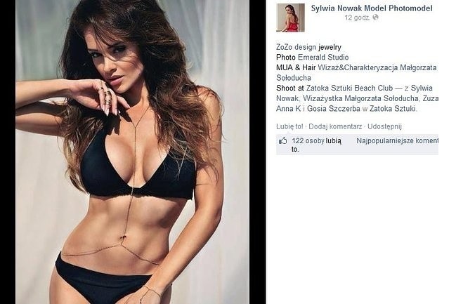 Sylwia Nowak (fot. screen z Facebook.com)