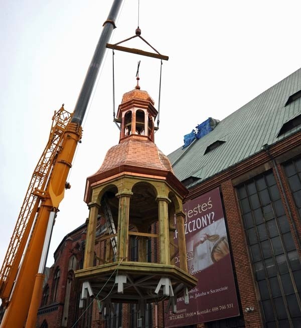 Końcowe prace przywracania świetności katedry dotyczyć będą ściany od strony ul. Grodzkiej.