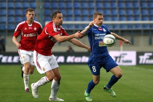 Damian Chmiel w barwach Podbeskidzia rozegrał 104 mecze w ekstraklasie, w których zdobył 17 goli