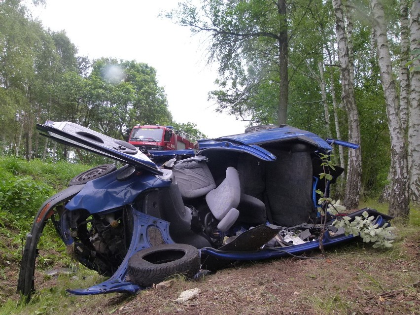 Wypadek na DK 70 w Bełchowie
