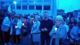 Stargard. Protest przed sądem z posłami 