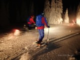 Akcja ratunkowa GOPR: dwaj skiturowcy pomylili szlak. Szukało ich 20 ratowników GOPR ZDJĘCIA