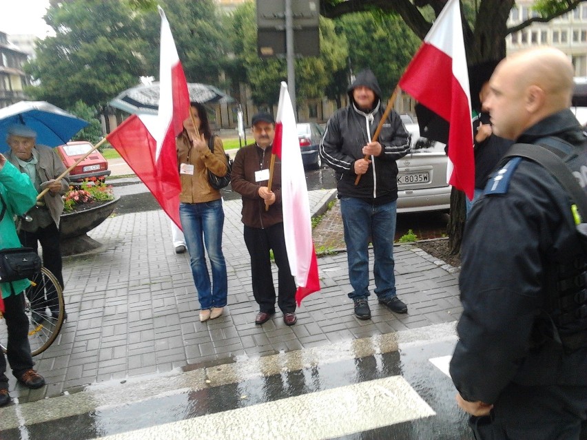 Manifestacja LOS w obronie polskości Śląska