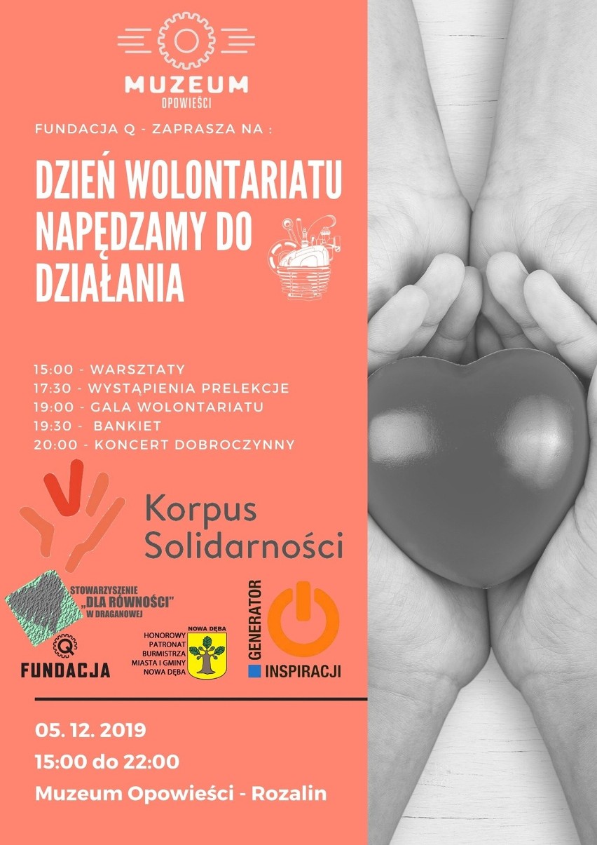 Dzień wolontariusza w Rozalinie: Warsztaty oraz koncert Eskaubei i Tomek Nowak Quartet. Sprawdź program  