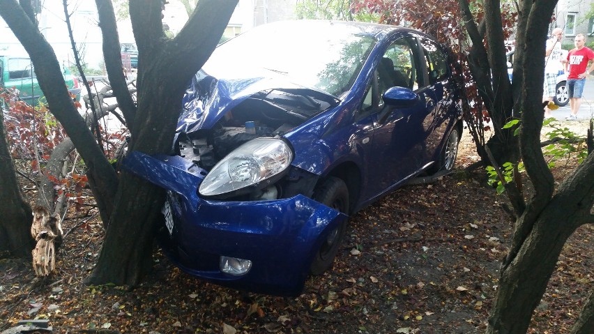 Wypadek na Luboszyckiej w Opolu, 31 sierpnia 2015.