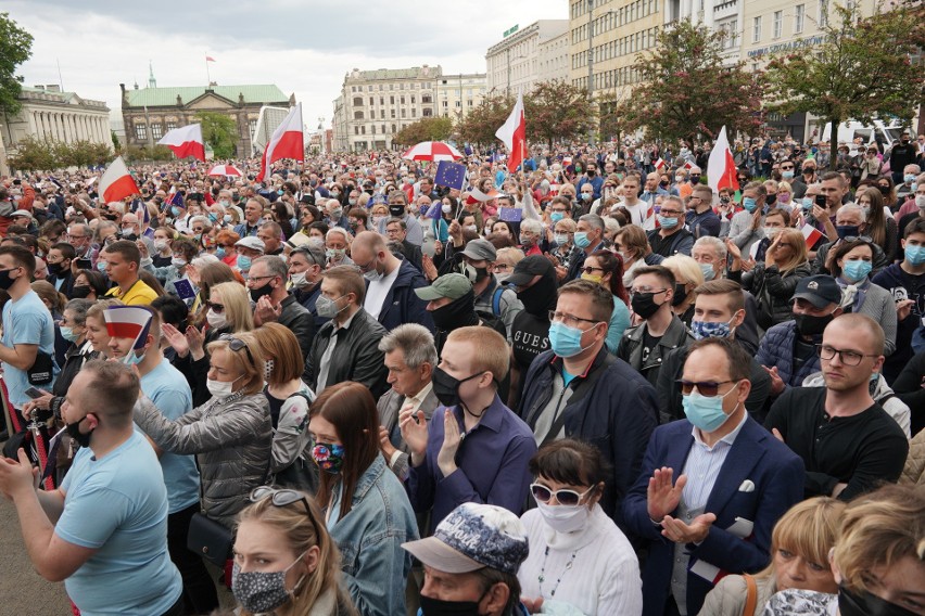 Rafał Trzaskowski, kandydat Koalicji Obywatelskiej na...