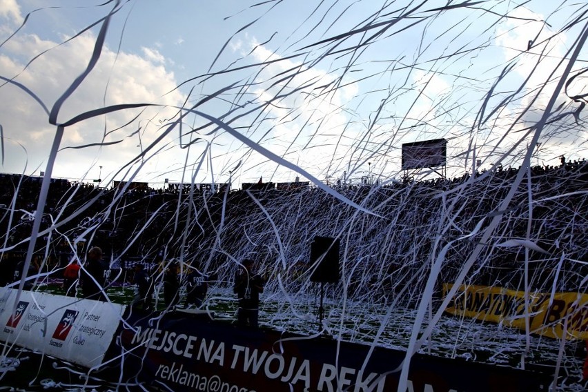 Tak bawiliście się na sobotnim meczu Pogoni z Sandecją! [ZDJĘCIA KIBICÓW]