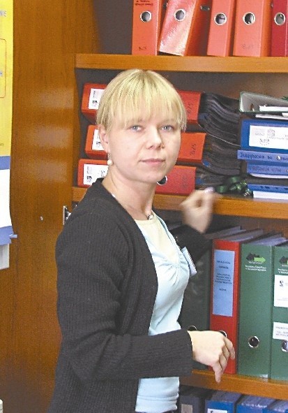 Dorota Kozołup z Powiatowego Urzędu Pracy w Strzelcach Opolskich. (fot. Daniel Polak)