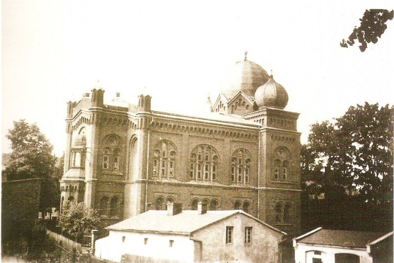 Drewniana synagoga spłonęła od uderzenia pioruna 14 czerwca...