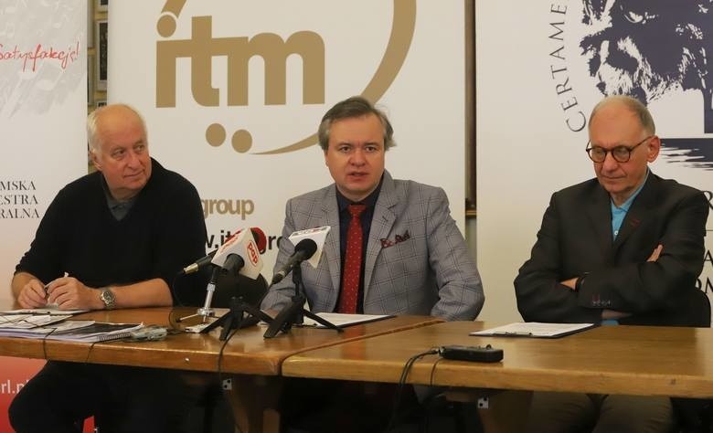 Jury: od lewej- Paul Patterson, Maciej Żółtowski i Piotr...