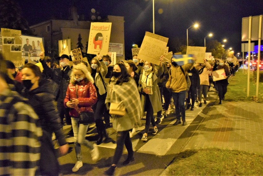 Protesty w Lubuskiem po orzeczeniu Trybunału Konstytucyjnego...