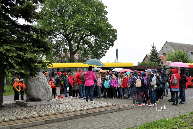 Inowrocławski Oddział PTTK wspólnie z Urzędem Miasta Inowrocławia, Szkołą Podstawową im. gen. Władysława Sikorskiego w Parchaniu oraz firmą „Plast-Mar” w  Balczewie zorganizowali rajd szlakiem gen. Władysława Sikorskiego. W rajdzie udział wzięli uczniowie ze szkół podstawowych numer: 1, 2, 4, 8, 10, 11, 14, SP Integracyjnej oraz Przedszkola nr 14 „Muzyczna Kraina” w Inowrocławiu oraz Szkoły Podstawowej w Złotnikach Kujawskich. Warto podkreślić, ze przedszkolaki z „Muzycznej Krainy” były najmłodszymi uczestnikami imprezy, za co otrzymały wyróżnienie i nagrody. Pierwszym przystankiem na szlaku rajdu było Parchanie, gdzie dzieci, młodzież oraz starsi uczcili pamięć wybitnego wodza, jakim był gen. Sikorski i zapalili znicze pod tablicą upamiętniającą jego pobyt w tej wsi.  Drugim przystankiem, a zarazem ostatnim, była wizyta w firmie „Plast-Mar” w  Balczewie. Po zapoznaniu się z działalnością firmy, uczestnicy rajdu rozwiązywali test wiedzy o gen. Władysławie Sikorskim. Wśród nagrodzonych byli uczniowie ze szkół podstawowych numer: 8, 4, 1, 2, 11, 14, 10, Szkoły Podstawowej Integracyjnej oraz Szkoły Podstawowej w Złotnikach Kujawskich. Była też nagroda specjalna, puchar dla najliczniejszej grupy, czyli reprezentantów Szkoły Podstawowej nr 4. Puchar ufundował Jarosław Kopeć, inowrocławski radny. Wśród obecnych nie mogło zabraknąć Marka Margielewskiego, właściciela firmy „Plast-Mar”, który wraz z Andrzejem Dargaczem, prezesem Oddziału Inowrocławskiego PTTK, wręczali pozostałe nagrody i wyróżnienia.Na turystycznej imprezie nie mogło zabraknąć poczęstunku. Uczestnicy rajdu zajadali się przepyszną grochówką. 