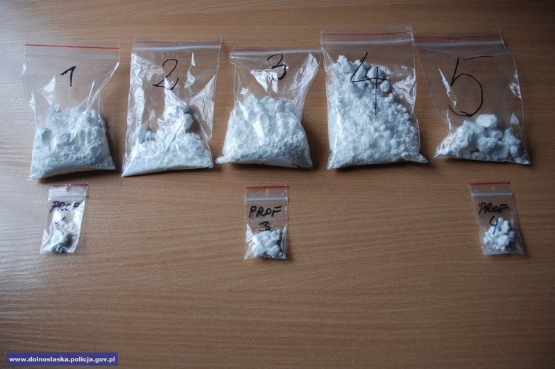 Policjanci przechwycili 3 tysiące porcji amfetaminy