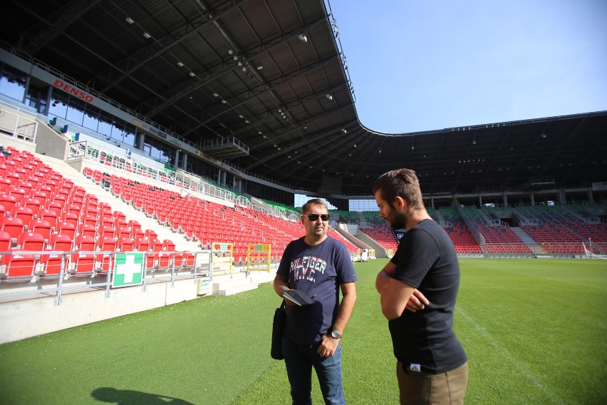 Stadion w Tychach. Tam może grać Wisła Kraków [ZDJĘCIA]