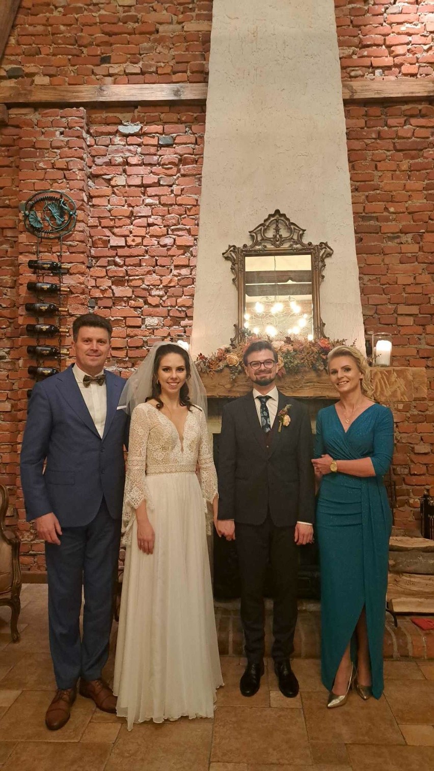 Szczepan Skorupski na ślubie jedynej córki