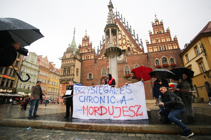 Protest przeciwko brutalności policji. Mieszkańcy apelują o...