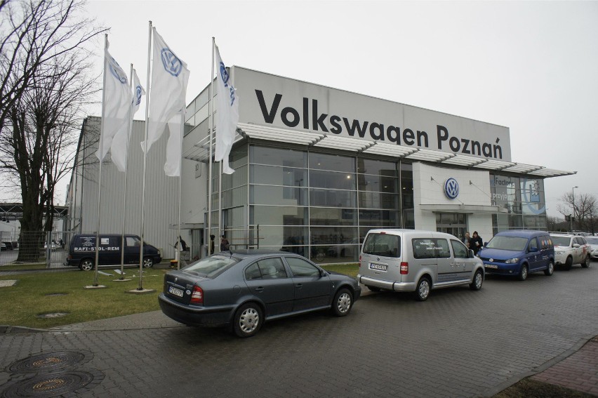 Pikieta ma się odbywać przed siedzibą Volkswagen Poznań, na...