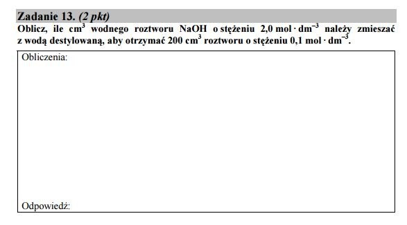 Stara matura 2016: CHEMIA rozszerzona [ODPOWIEDZI, ARKUSZ CKE]