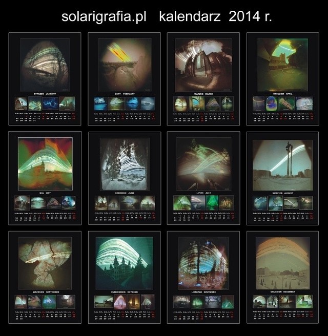 Kalendarz soligraficzny na 2014 rok