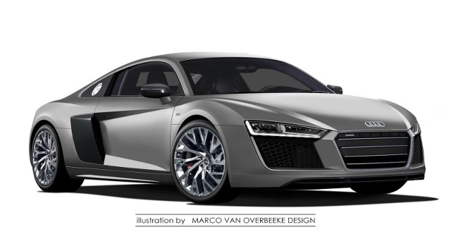 Audi R8 / Fot Marco Van Overbeeke