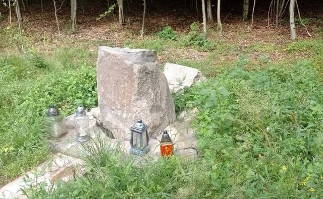 Na terenie Leśnictwa Wąsowo nieznany sprawca lub sprawcy uszkodzili obelisk upamiętniający śmierć Janka Bergera.
