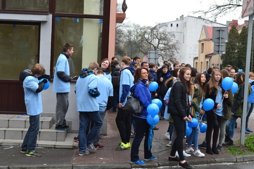 Sosnowiec: ulicami miasta przeszedł Błękitny Marsz [ZDJĘCIA]