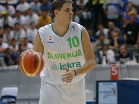 Bostjan Nachbar zdobył dla Słowenii 16 punktów.
