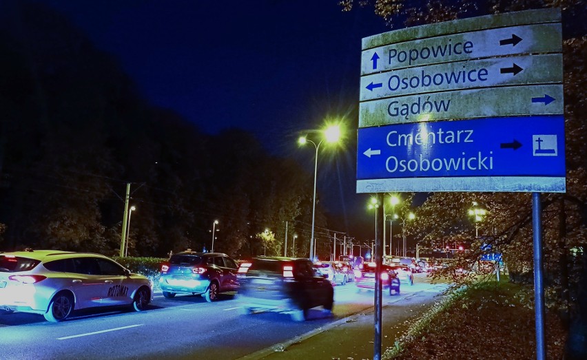Ogromne korki na zachodzie Wrocławia