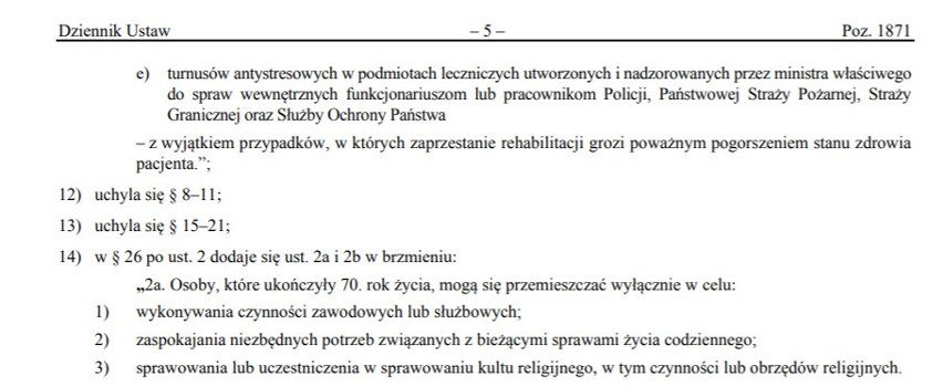 Jednak areszt domowy dla seniorów? Premier apelował, a rozporządzenie nakazuje