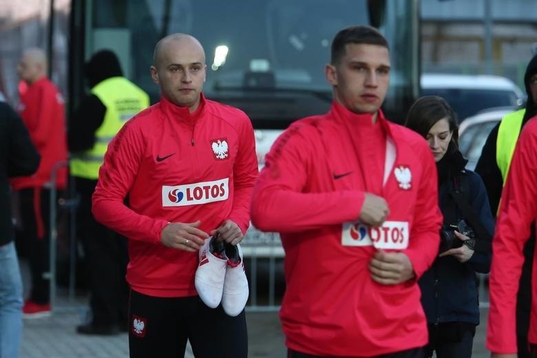 Robert Lewandowski i Grzegorz Krychowiak w trakcie pobytu na...