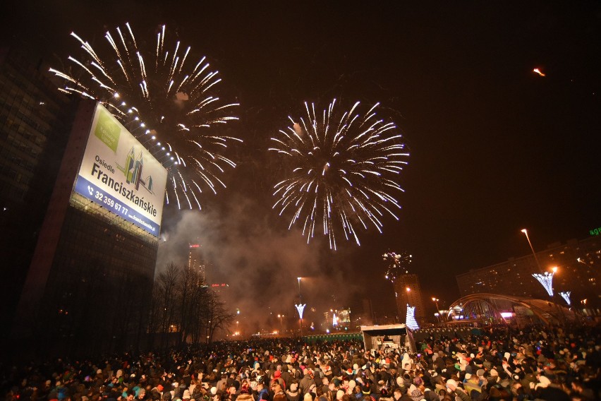 Sylwester 2014 Katowice: Tak witaliśmy Nowy Rok 2015