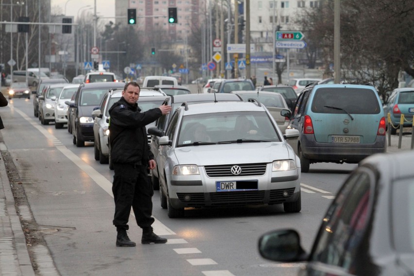 Potrącenie pieszej na ul. Braniborskiej