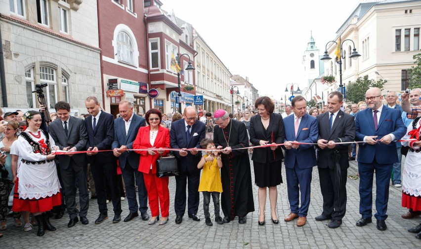 Uroczyste otwarcie ulicy 3-go Maja w Rzeszowie.