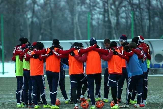 Trening Wisły Kraków