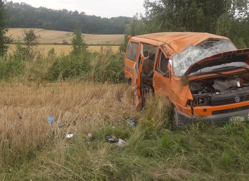 Wypadek pod Złotoryją, 10 sierpnia 2020