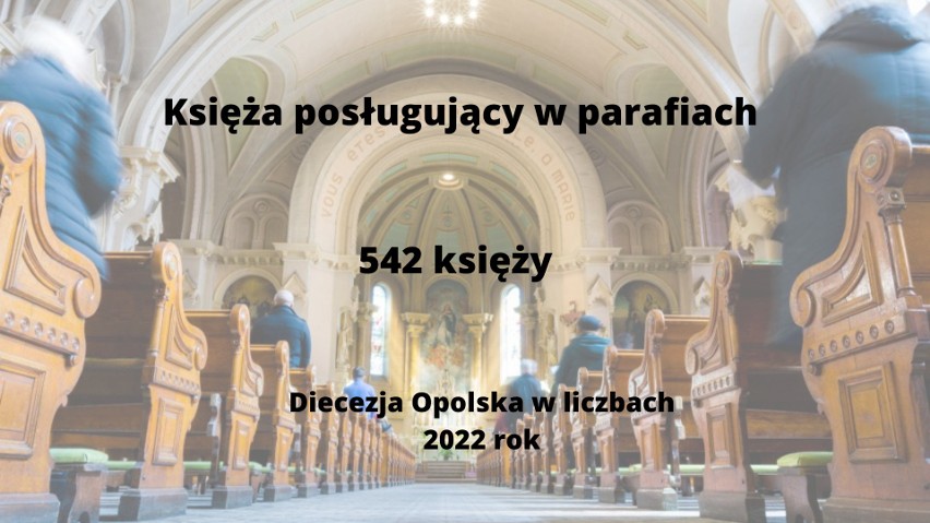 Diecezja Opolska w liczbach. Mamy szczegółowe statystyki